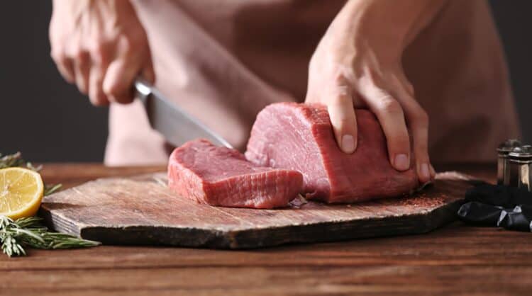 Cutting Pork